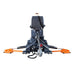 TMG Industrial 9-ft Tractor Swing Backhoe Attachment, Category 1 & 2, 180° Boom and Bucket Rotation, 15” Bucket Included, TMG-TBH90