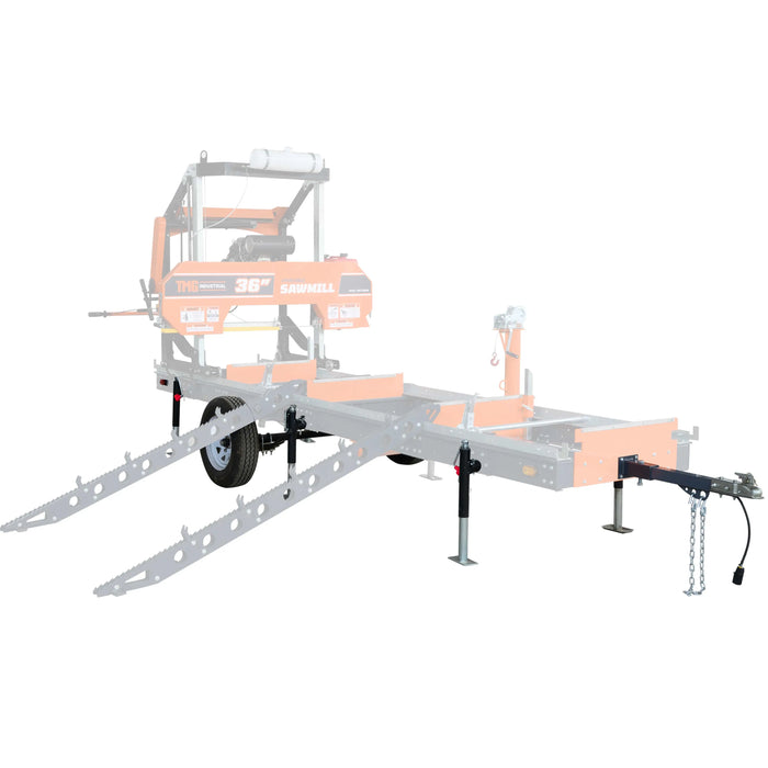 Mobility Package for TMG-PSM36, 2" Hitch Coupler, 14" Wheels, TMG-PSM36-MJACK TMG Industrial