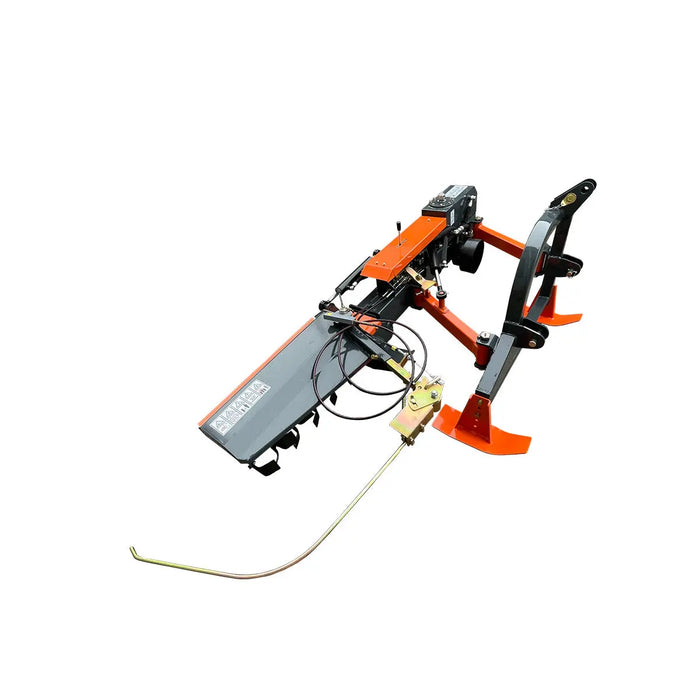 Obstacle Offset Rotary Side Tiller, 28” Working Width, 40-60 HP Tractors, Remote Control Directional Valve, 33 Durable Knives, TMG-RTO70