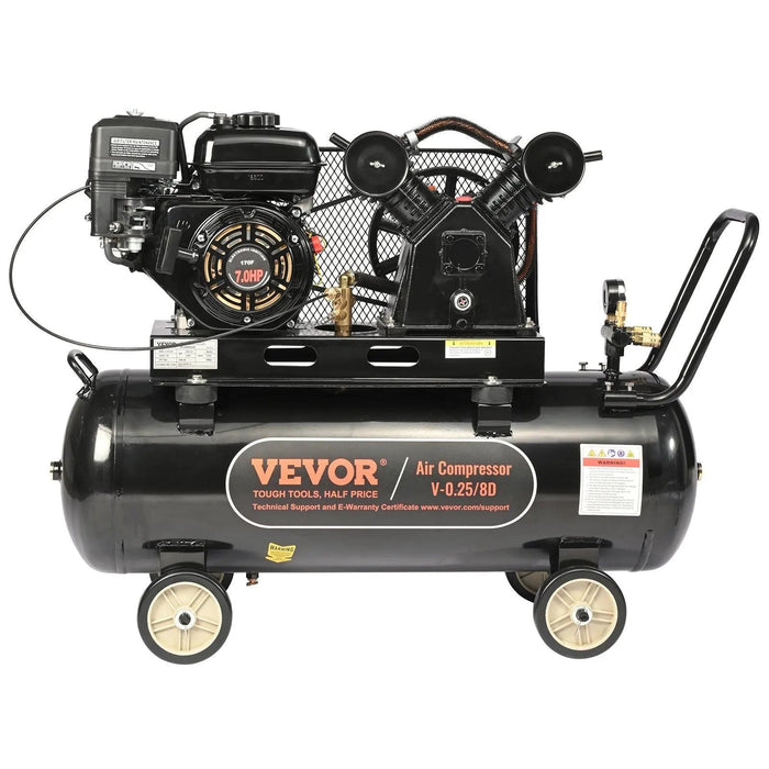 21 Gallon Tank Gas Air Compressor, 7HP, Portable Heavy-Duty Design, DOBA-AC21G