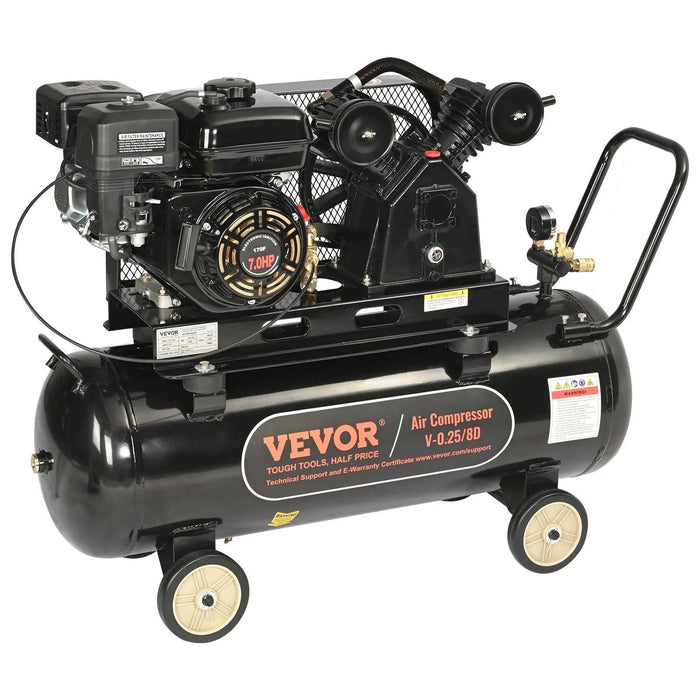21 Gallon Tank Gas Air Compressor, 7HP, Portable Heavy-Duty Design, DOBA-AC21G