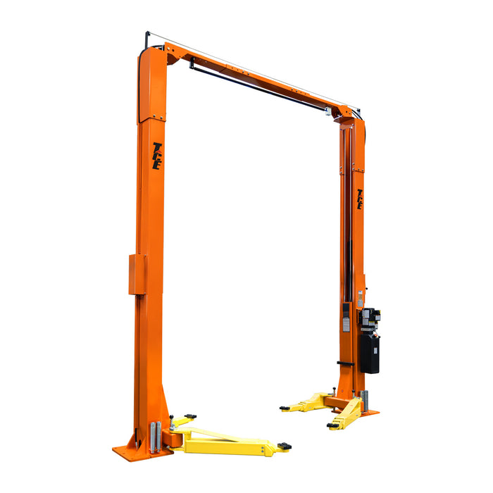 ALI Certified 10,000 lb Two-Post Overhead Auto Lift, Asymmetric/Symmetric Arms, 79" Lift Height, 166" Cross Beam TMG-TO2586 TMG Industrial CA
