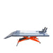 TMG Industrial 1000 lb Portable Motorcycle/ATV Scissor Lift, 44” Work Platform, 10” Side Panel Extensions, Front Vise Kit, TMG-1000PML