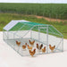 Large Chicken Coop Run Shelter, 10' x 20', Lockable Gate, 200 Sq. Ft, TMG-CRS1020 TMG Industrial
