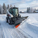 60" Skid Steer Dozer Blade Snow Pusher, Bolt-On Cut Edge, Skid Shoes, Left & Right, TMG-DB60 TMG Industrial