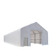 30' x 80' Dual Truss Storage Shelter with Heavy Duty 17 oz PVC Cover & Drive Through Doors, TMG-DT3082 (Previously TMG-DT3081) - TMG Industrial