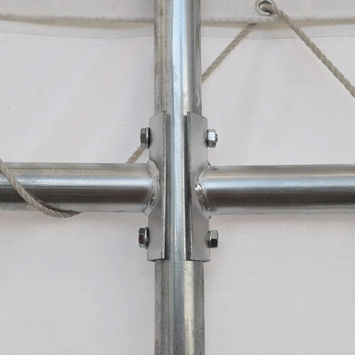 40' x 80' Dual Truss Storage Shelter with Heavy Duty 21 oz PVC Cover & Drive Through Doors, TMG-DT4082 (Previously DT4081) TMG Industrial