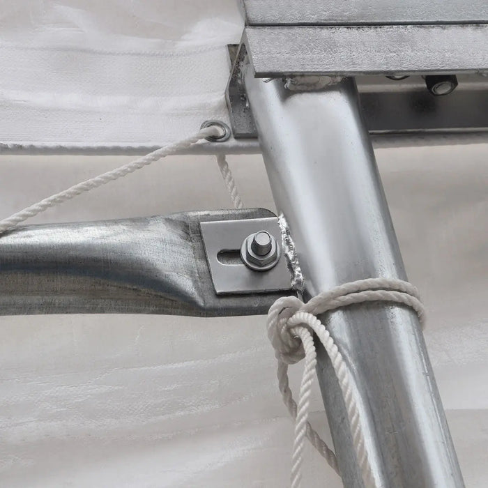 40' x 80' Dual Truss Storage Shelter with Heavy Duty 21 oz PVC Cover & Drive Through Doors, TMG-DT4082 (Previously DT4081) TMG Industrial