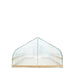 TMG Industrial 12’ x 30’ Tunnel Greenhouse Grow Tent w/6 Mil Clear EVA Plastic Film, Cold Frame, Hand Crank Roll-Up Sides, Peak Ceiling Roof, TMG-GH1230