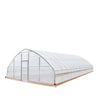 7.6 x 18 m Tunnel Greenhouse Grow Tent w/6 Mil Clear EVA Film, Roll-Up Sides, TMG-GH2560