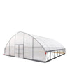 9 x 9 m Commercial Tunnel Greenhouse with 6 Mil Clear EVA Film, Roll-Up Sides, TMG-GH3030