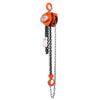 0.5 Ton 10’ Lift Chain Hoist, 360° Swivel Hook, ASME B30.16, TMG-AHC0