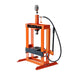 TMG Industrial 10 Ton Capacity Hydraulic Shop Press, Long Lever Manual Operation, 3 Bed Height Positions, TMG-ASP10