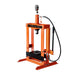 TMG Industrial 10 Ton Capacity Hydraulic Shop Press, Long Lever Manual Operation, 3 Bed Height Positions, TMG-ASP10