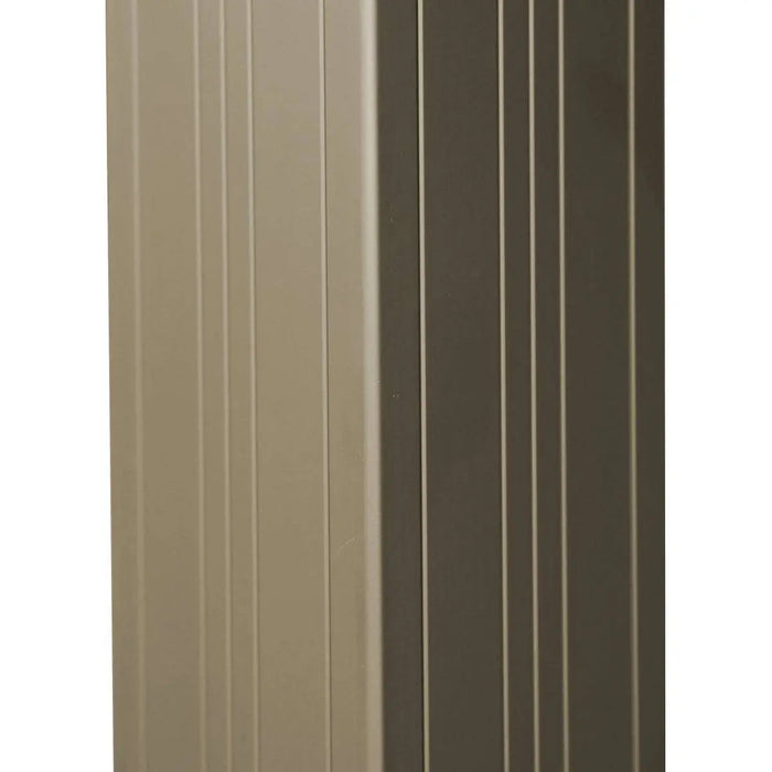 TMG Industrial 10’ x 20’ Hardtop Curved Steel Roof Patio Gazebo, Mosquito Nets & Curtains Included, TMG-LGZ20