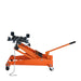 TMG Industrial 1100-lb Low-Profile Transmission Jack, Swivel Casters, 360° Moving Handle, TMG-AJT10