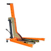 1100-lb Mobile Motorcycle Lift, 18" Max. Lift Height, Wide Base Platform, Foot Pedal Operation, Hydraulic Pump, TMG-ALM50