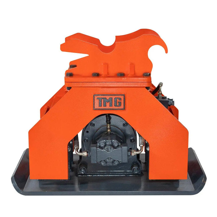 TMG Industrial 11,000-lbf Hydraulic Plate Compactor, 4-7 Ton Excavator Weight, 39” Compact Capacity, TMG-ECP41