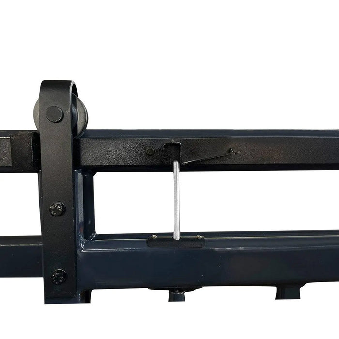 TMG Industrial 12’ Horse Stall Bamboo Panel, Vertical Bar Top, Front panel c/w Window/Feeder and Sliding Door, TMG-FHS13A and FHS13B