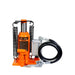 TMG Industrial 12 Ton Air Hydraulic Bottle Jack, Manual & Pneumatic Control, Double Springs, 20” Lift Height, TMG-AJA12