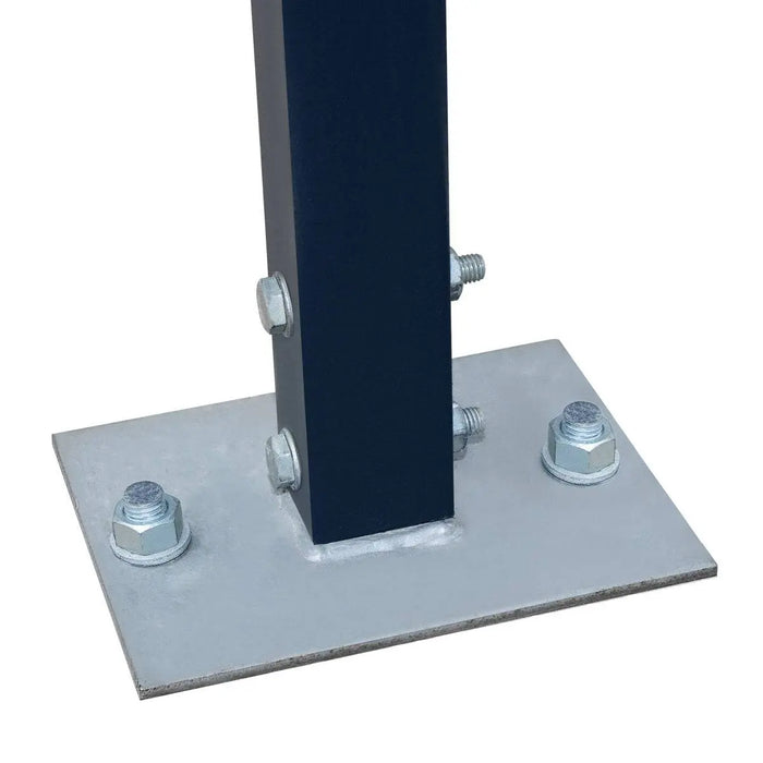 TMG Industrial 12’ x 20’ Metal Shed Carport with 8’ Open Sidewalls, TMG-MSC1220