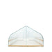 TMG Industrial 12’ x 30’ Tunnel Greenhouse Grow Tent w/6 Mil Clear EVA Plastic Film, Cold Frame, Hand Crank Roll-Up Sides, Peak Ceiling Roof, TMG-GH1230