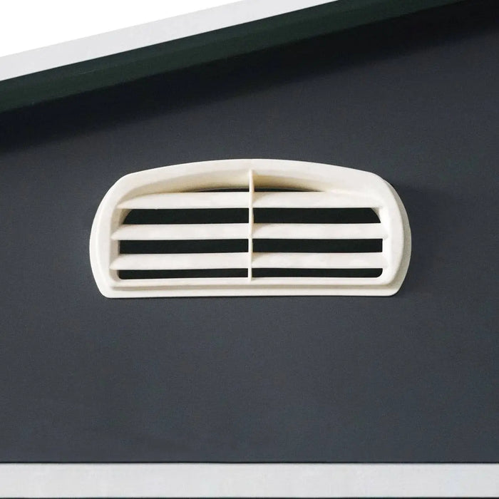 TMG Industrial 13’ x 20’ Metal Garage Shed with Double Front Doors, 7’9” Peak Height, Side Entry Door, 240 Sq-Ft Floor Space, TMG-MS1320A