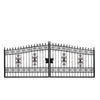 16-ft Bi-Parting Deluxe Wrought Iron Ornamental Gate (Discontinued, No Longer Available)