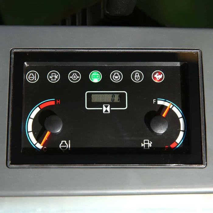 TMG Industrial 1800 KG Mini Compact Excavator, 16 HP Kubota Diesel, KDK Pump, Eaton Motor, 85” Digging Depth, Joystick Control, TMG-MVE18