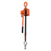 TMG Industrial 1.5 Ton 5' Lift Lever Chain Hoist, Twin Pawl Brakes, ASME B30.21, TMG-AHL2