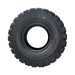 TMG Industrial 20-½” X 25” 20PR Wheel Loader Tire (E3/L3), Pneumatic Tubeless, 59” Outer Diameter, Wide Pattern Block Design, TMG-TR205