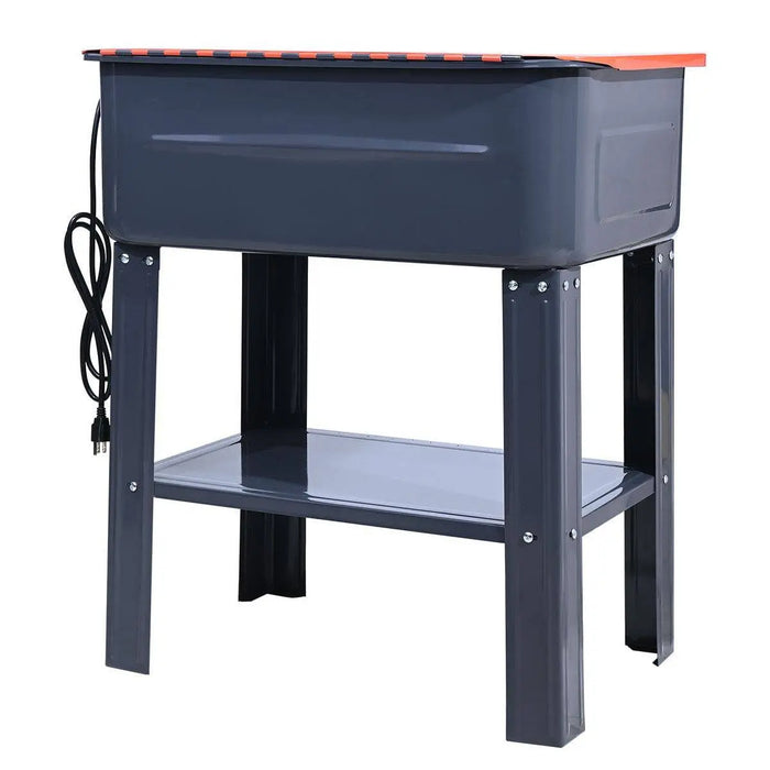 TMG Industrial 20 Gallon Parts Washer, 5’ Power Cord, 120V Pump, 4 GPM Flow, TMG-APW20