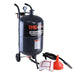 TMG Industrial 20 Gallon Portable Sandblaster, 125 PSI, 25 CFM, 8’ Hose, 5” Rubber Wheels, Filling Funnel, TMG-ABT20