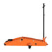 TMG Industrial 20 Ton Long Reach Chassis Service Jack, Twin Pistons, 9” Ground Clearance, 360° Pivot, TMG-AJL20