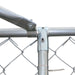 TMG Industrial 20’ x 20’ Outdoor Dog Kennel Playpen, Outdoor Dog Runner, Pet Exercise House, Lockable Gate, 6’ Chain-Link Fence, TMG-DCP2020
