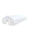 20'x 60' Tunnel Greenhouse Grow Tent w/12 Mil Ripstop Leno Mesh Cover, Cold Frame, Roll-up Windows, Peak Ceiling Roof, TMG-GH2060
