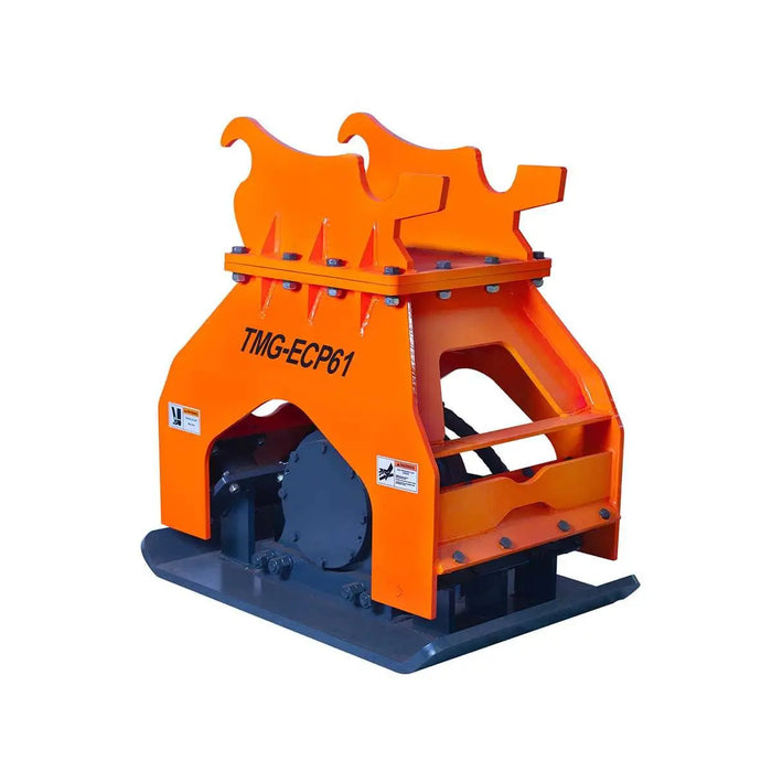 TMG Industrial 22,000-lbf Hydraulic Plate Compactor, 10-16 Ton Excavator Weight, 48” Compact Capacity, TMG-ECP61