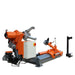 TMG Industrial 26” Heavy Duty Truck Tire Changer, 63” Tire Capacity, Bead Breaker w/Disk & Bead Hook, 3300 lb Weight Capacity, Portable Controls w/ Foot Pedal, CSA certified Motors, TMG-TTC26
