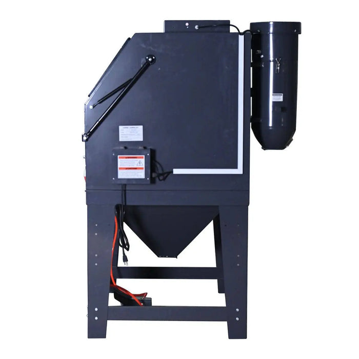 TMG Industrial 265 Gallon/990L Commercial Cabinet Sandblaster, Vacuum Filtration System, Oversized View Window, 125 PSI, 24 CFM, TMG-ABC99