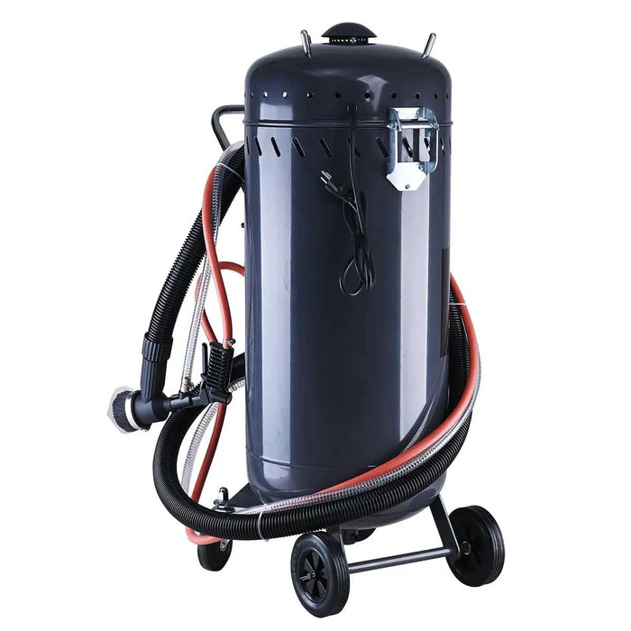 TMG Industrial 28 Gallon Abrasive Sandblaster w/Vacuum, 1200W, 22 CFM, 125-lb Capacity, TMG-ABC28