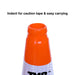TMG Industrial 29” PVC Reflective Traffic Cones, 252 Cones, 14” Square Base, Hot & Cold Weather, High-Intensity Reflective Bands, TMG-TC29