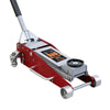 2.5 Ton Low Profile Aluminum Floor Jack, 17" Max. Height, 4" Clearance, 360° Caster Pivot, TMG-AJF02A