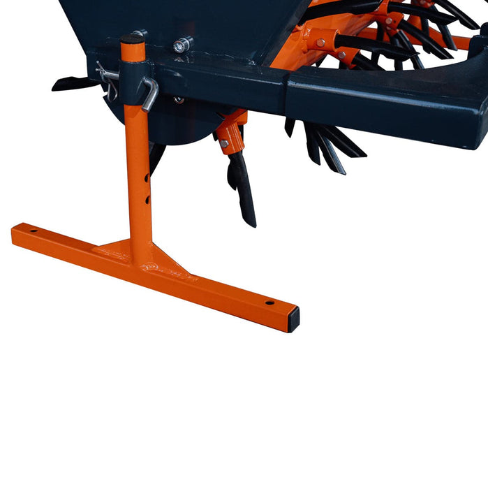 3 Point Hitch Drum Plug Aerator, 50" Working Width, Cat 1 & Cat 2 Tractors, 5" Plug Length, TMG-TLA50