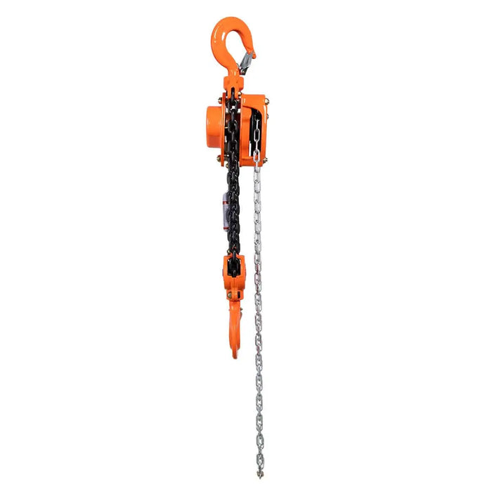 TMG Industrial 3 Ton 10' Lift Chain Hoist, 360° Swivel Hook, ASME B30.16, TMG-AHC3