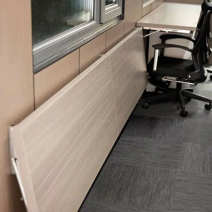 TMG Industrial 30’ Custom Built Steel Container Office, Working Area & Manager’s Office, 1 Leather Office Chair, 4 Ergonomic Office Chairs, TMG-SCO30