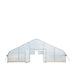 TMG Industrial 30’ x 150’ Tunnel Greenhouse Grow Tent w/6 Mil Clear EVA Plastic Film, Cold Frame, Hand Crank Roll-Up Sides, Peak Ceiling Roof, TMG-GH30150-O