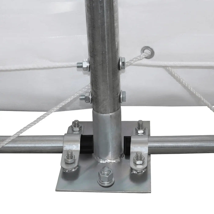 TMG Industrial 30' x 40' Dual Truss Storage Shelter with Heavy Duty 17 oz PVC Cover, TMG-DT3042(Previously TMG-DT3041)