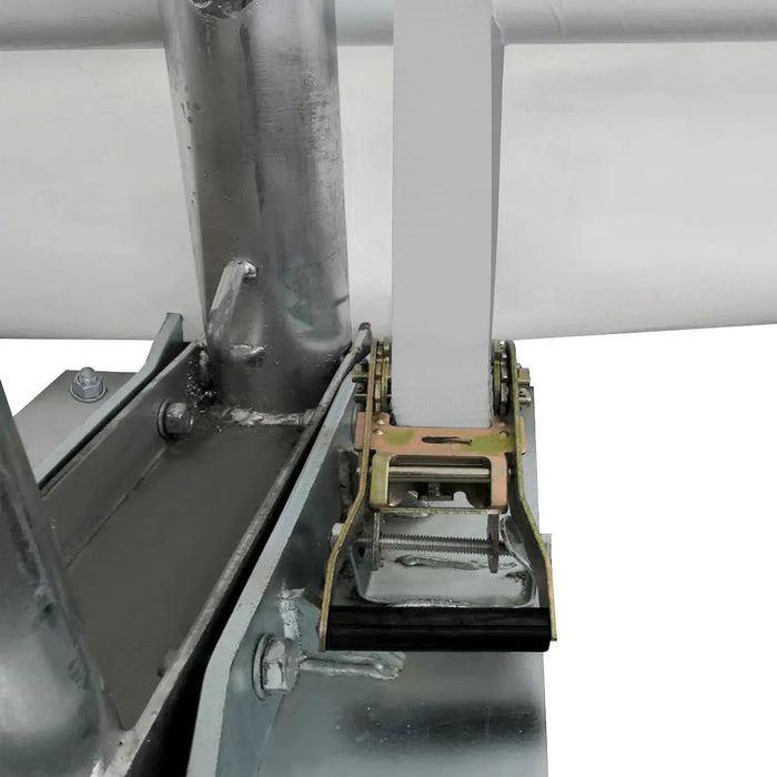 TMG Industrial 30' x 40' Dual Truss Storage Shelter with Heavy Duty 17 oz PVC Cover, TMG-DT3042(Previously TMG-DT3041)