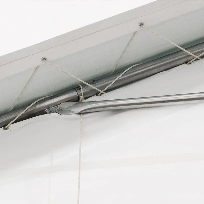 30' x 40' Peak Ceiling Storage Shelter with Heavy Duty 17 oz PVC Cover & Drive Through Doors, TMG-ST3040V