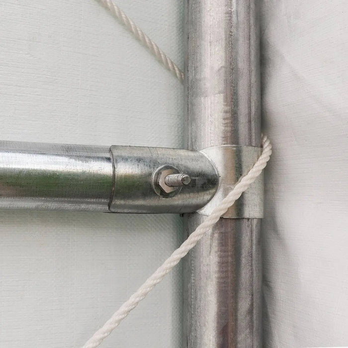 30' x 40' Peak Ceiling Storage Shelter with Heavy Duty 17 oz PVC Cover & Drive Through Doors, TMG-ST3040V